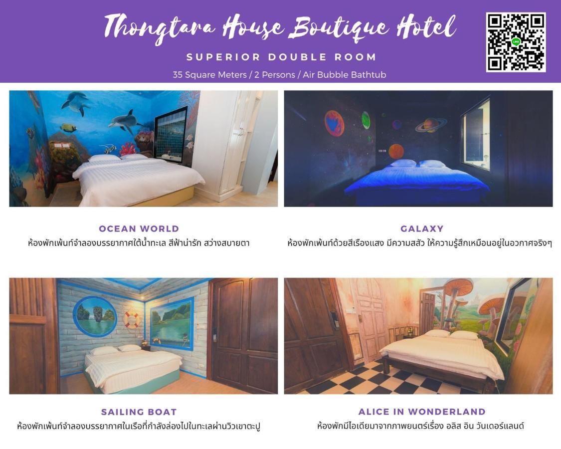 Thongtara House Boutique Srinakarin Hotell Bangkok Exteriör bild